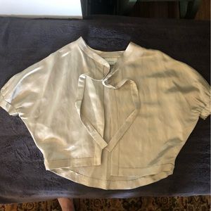 Bed jacket linen/cupro blend